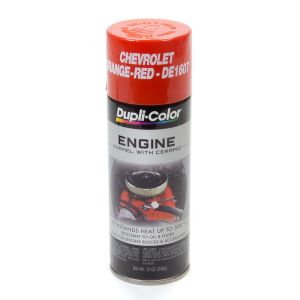 DUPLI-COLOR/KRYLON #DE1607 Chevy Orange/Red Engine Paint 12oz