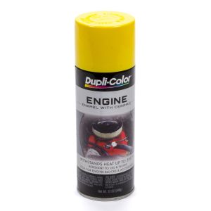 DUPLI-COLOR/KRYLON #DE1642 Daytona Yellow Engine Paint 12oz