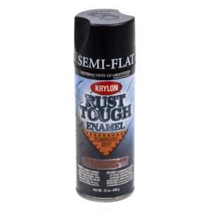 DUPLI-COLOR/KRYLON #RTA9203 Krylon Paint Rust Tough Enamal Semi-Flat Black