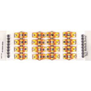 SHARP ROCKERS #S1004-050 SBC Rocker Arms - 1.5 Ratio 7/16 Stud