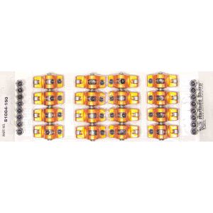 SHARP ROCKERS #S1004-150 SBC Rocker Arms - 1.5 Ratio 7/16 Stud