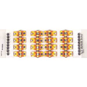 SHARP ROCKERS #S1004 SBC Rocker Arms - 1.5 Ratio 7/16 Stud