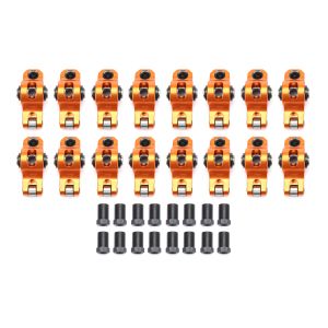 SHARP ROCKERS #SD1001 SBC Roller Rocker Arm Set 1.5 Ratio 3/8 Stud