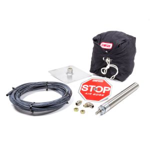 SIMPSON SAFETY #42041BK Chute w/Launcher 10ft Black Air Boss Nylon