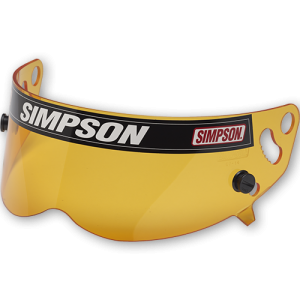 SIMPSON SAFETY #89403A Shield Amber/BlueBlocker Bandits/ Diamond Back