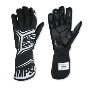 SIMPSON SAFETY #MGLK Glove Magnata Large Black SFI 3.5/5