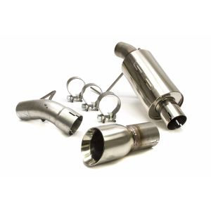 SLP PERFORMANCE #M31021 Axle-Back Exhaust 05-10 Mustang V6 PowerFlo