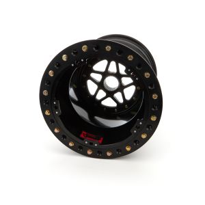 SANDER ENGINEERING #S15-175-SO2-B Sprint Wheel 15x17 5in BS Out Side Lock Black