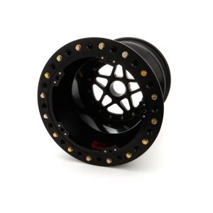 SANDER ENGINEERING #S15-176-SO2-B Sprint Wheel 15x17 6in BS Outside Lock Black