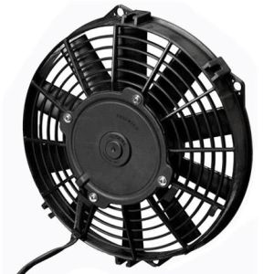 SPAL ADVANCED TECHNOLOGIES #30100344 + 30130011 (4) 9in Puller Fan 24V Straight Blade