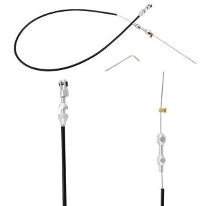 SPECIALTY PRODUCTS COMPANY #6041 Throttle Cable LS1 48in Long Black