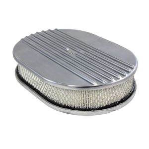 SPECIALTY PRODUCTS COMPANY #6490 Air Cleaner Kit  12in X 2in Oval Half Finned Top