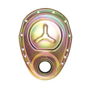 SPECIALTY PRODUCTS COMPANY #7122Z Timing Chain Cover SBC Reinforced Cam