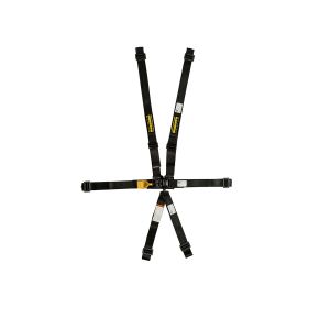 SCHROTH RACING #SR68150H 5PT Harness LL Ratchet L 2IN RS / PU Adjust Black