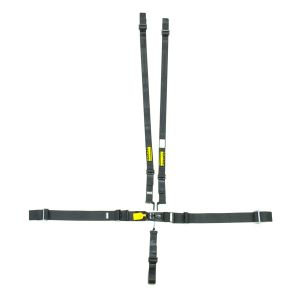SCHROTH RACING #sr 71750H 5pt Harness System SFI LatchLink Black HANS