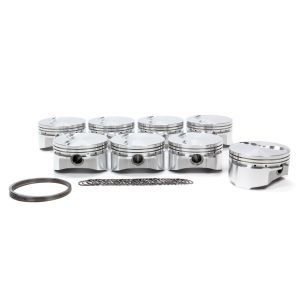 SPORTSMAN RACING PRODUCTS #140689 SBF Flat Top Piston Set 4.030 Bore