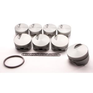 SPORTSMAN RACING PRODUCTS #142979 BBC Flat Top Piston Set 4.280 Bore -3cc