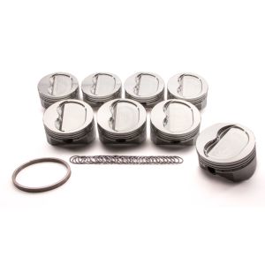 SPORTSMAN RACING PRODUCTS #147550 SBC Dished Piston Set 4.165 Bore -16cc
