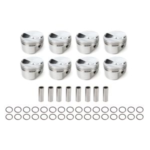 SPORTSMAN RACING PRODUCTS #338178 BBC Dome Piston Set 4.560 Bore + 17cc
