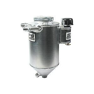STEFS PERFORMANCE PRODUCTS #4110 Drag Race Alum. D/S Tank 6qt. 7in Dia.x 14-3/4in