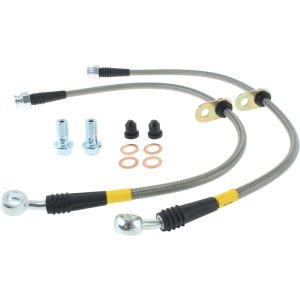 STOPTECH #950.40502 Stainless Steel Braided Brake Lines Honda/Acura