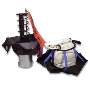 STROUD SAFETY #4204803-01 420 Chute Black w/Lg Spring Launcher