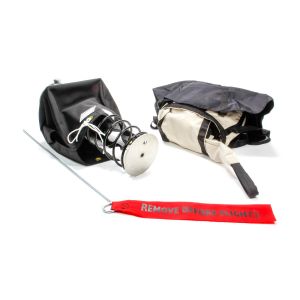 STROUD SAFETY #4304803-01-05 Chute 430 Large w/Spring Laucher Black