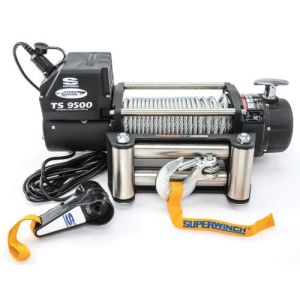 SUPERWINCH #1595200 9500# Winch w/Roller Fairlead & 12ft Remote