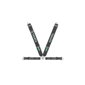 TAKATA #TR71000-0-27 Harness Race 4pt Snap-In 3in Shldr 2in Lap Blk