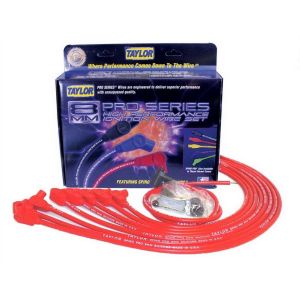 TAYLOR/VERTEX #76229 SBC 8MM Pro Race Wires- Red
