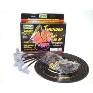 TAYLOR/VERTEX #83051 Univ Thundervolt Plug Wire Set 90 deg Black