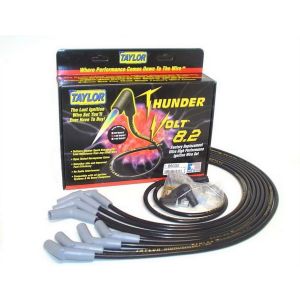 TAYLOR/VERTEX #86032 Thundervolt 8.2 Plug Wire Set BBC Black