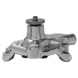 TUFF-STUFF #1394NB SBC Alum. Short Water Pump Polished 5/8in