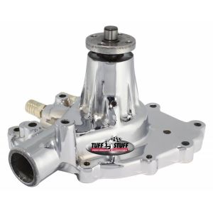 TUFF-STUFF #1432AA Ford Water Pump Pass Side Inlet Chrome