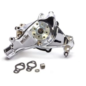 TUFF-STUFF #1448NA 69-96 SBC Water Pump Long Chrome SuperCool