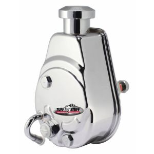 TUFF-STUFF #6171A GM Power Steering Pump Keyed shaft chrome
