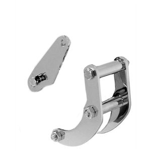 TUFF-STUFF #6503A BBC Power Steering Brckt SWP Chrome