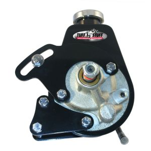 TUFF-STUFF #6508B SBC Power Steering Brckt LWP Black