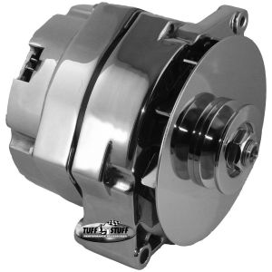 TUFF-STUFF #7102NC GM Alternator 100 Amp Chrome