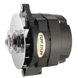 TUFF-STUFF #7127NKB12 GM Alternator 140 amp 1- Wire Black 12 Clocking