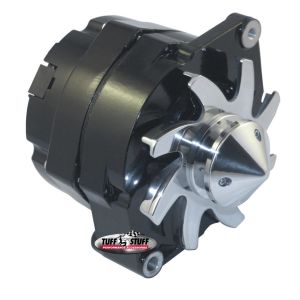 TUFF-STUFF #7140FBULL12 GM Alternator Silver Bul let 140 amp 1-Wire Black