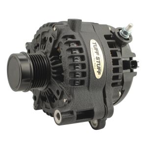 TUFF-STUFF #7517B 240Amp Alternator 18- Jeep Black Wrinkle
