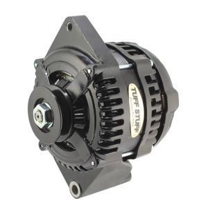 TUFF-STUFF #8441B1G1W 225 MAX AMP Alternator 1 Groove 1 Wire Black