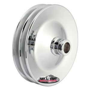TUFF-STUFF #8486A Double V-Groove Power Steering Pump Pulley
