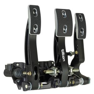 TILTON #72-603 3 Pedal Set Alum Floor Mount