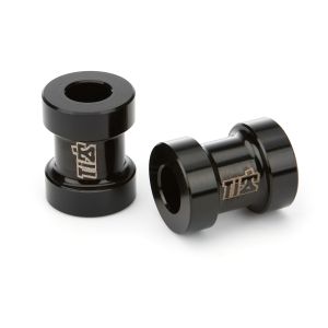 Ti22 PERFORMANCE #TIP1075 Jacob Ladder Spacers Aluminum Black Pair