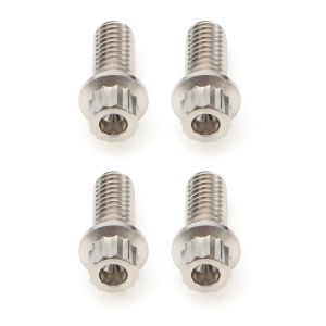 Ti22 PERFORMANCE #TIP1215 Fuel Tank Bolt Kit 4pcs Titanium 5/16-18x3/4