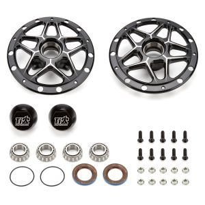 Ti22 PERFORMANCE #TIP2800 Direct Mount Front Hubs Forged Black