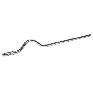 Ti22 PERFORMANCE #TIP3111-49 S-Bend Chromoly Steering Rod 49 in Chrome