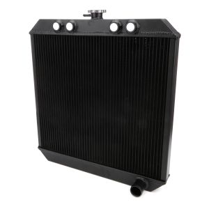 Ti22 PERFORMANCE #TIP5200 Sprint Car Radiator Down Flow Black 4 -10 Inlet